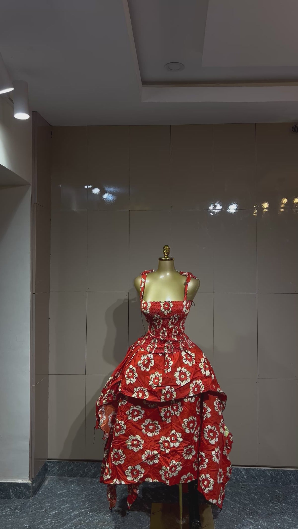 Handkerchief dress 2pc