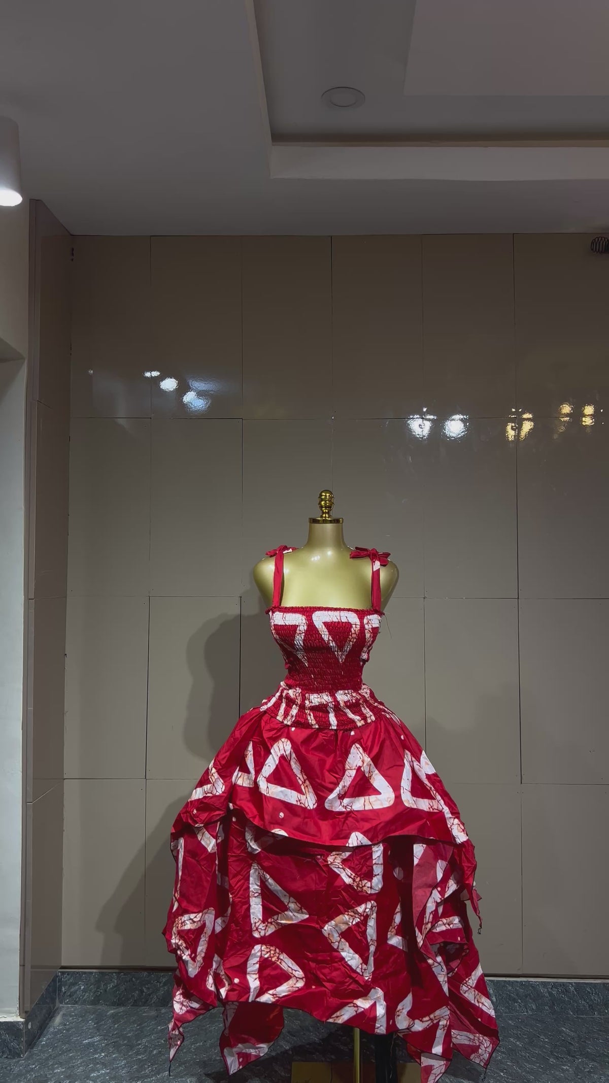 Handkerchief dress 2pc