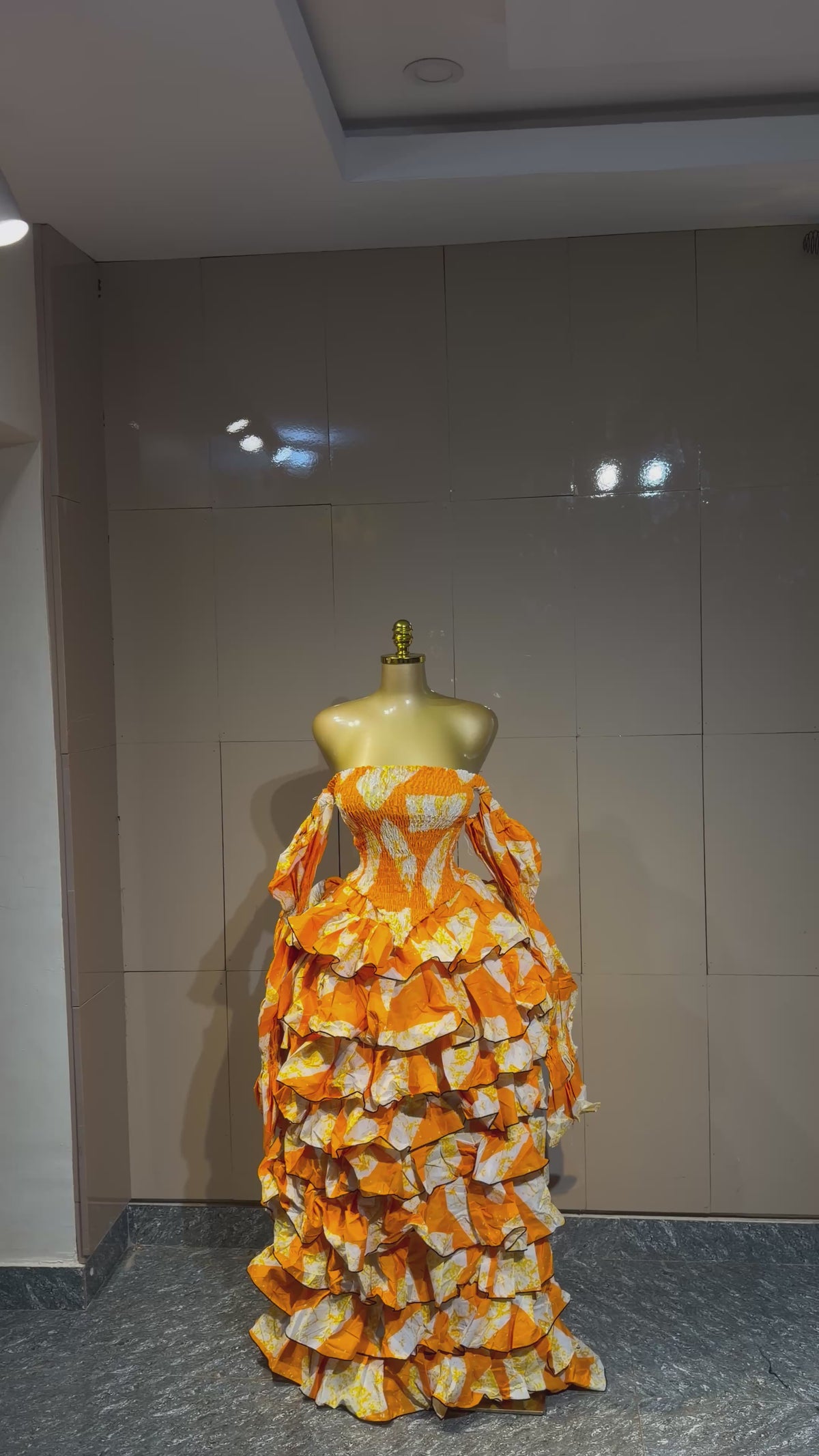 2pc Long dress