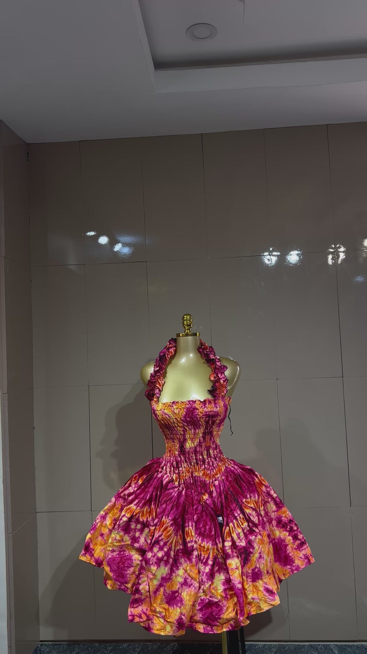 1 step short dress