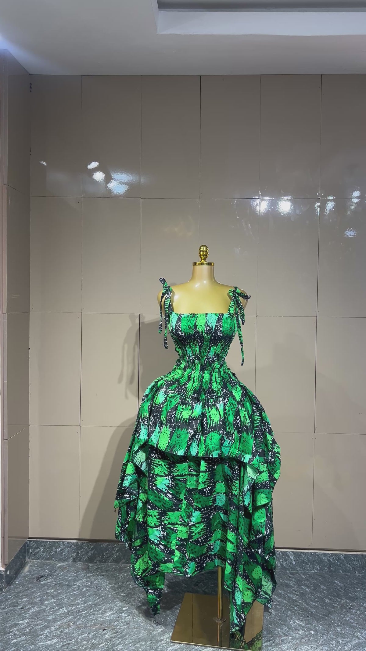 Handkerchief dress 2pc